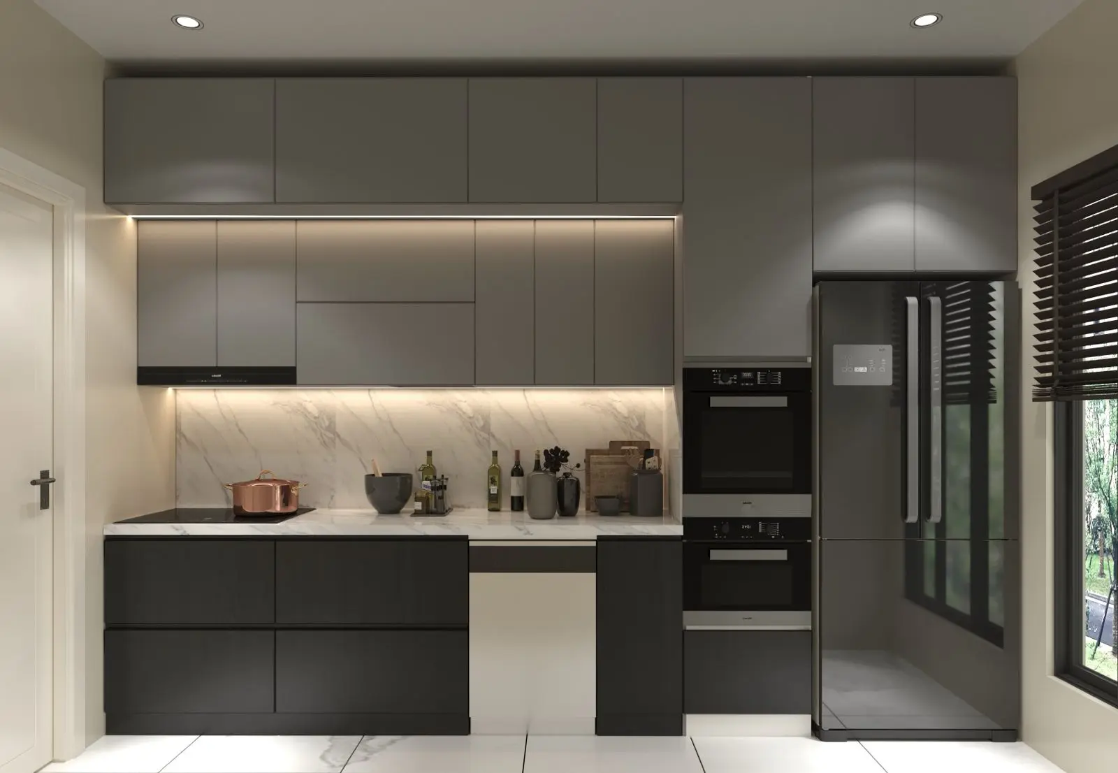 Fitted kitchen